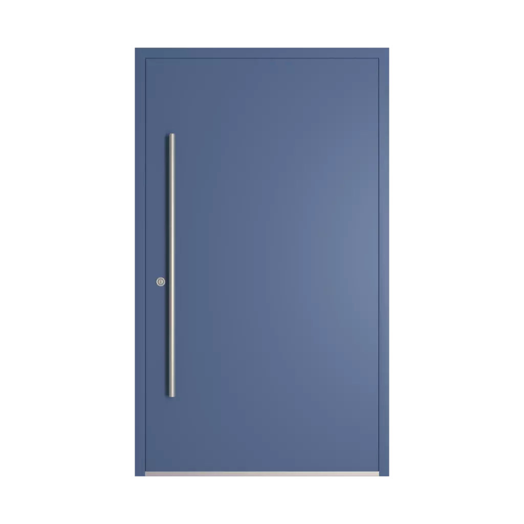 RAL 5023 Bleu distant portes-dentree modeles dindecor sk06-grey  