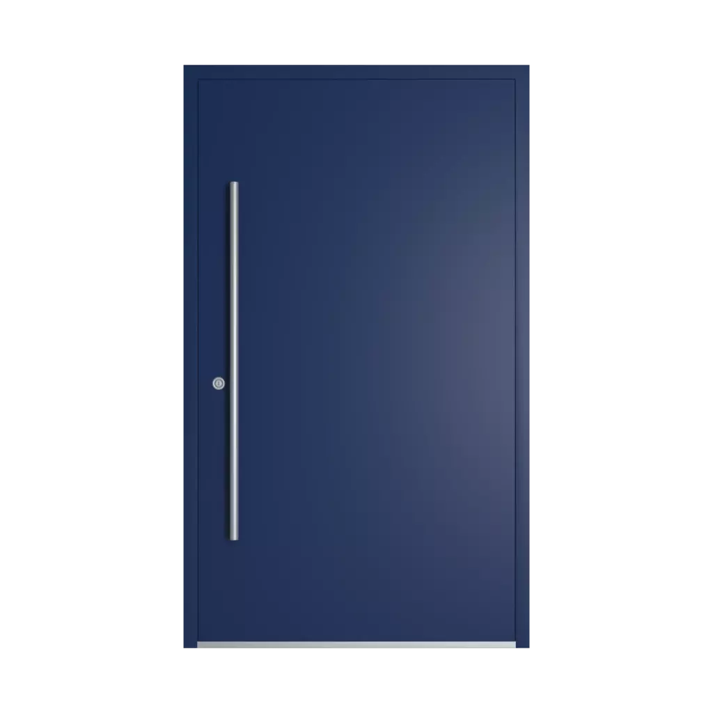 RAL 5026 Bleu nuit nacré portes-dentree modeles dindecor sk06-grey  