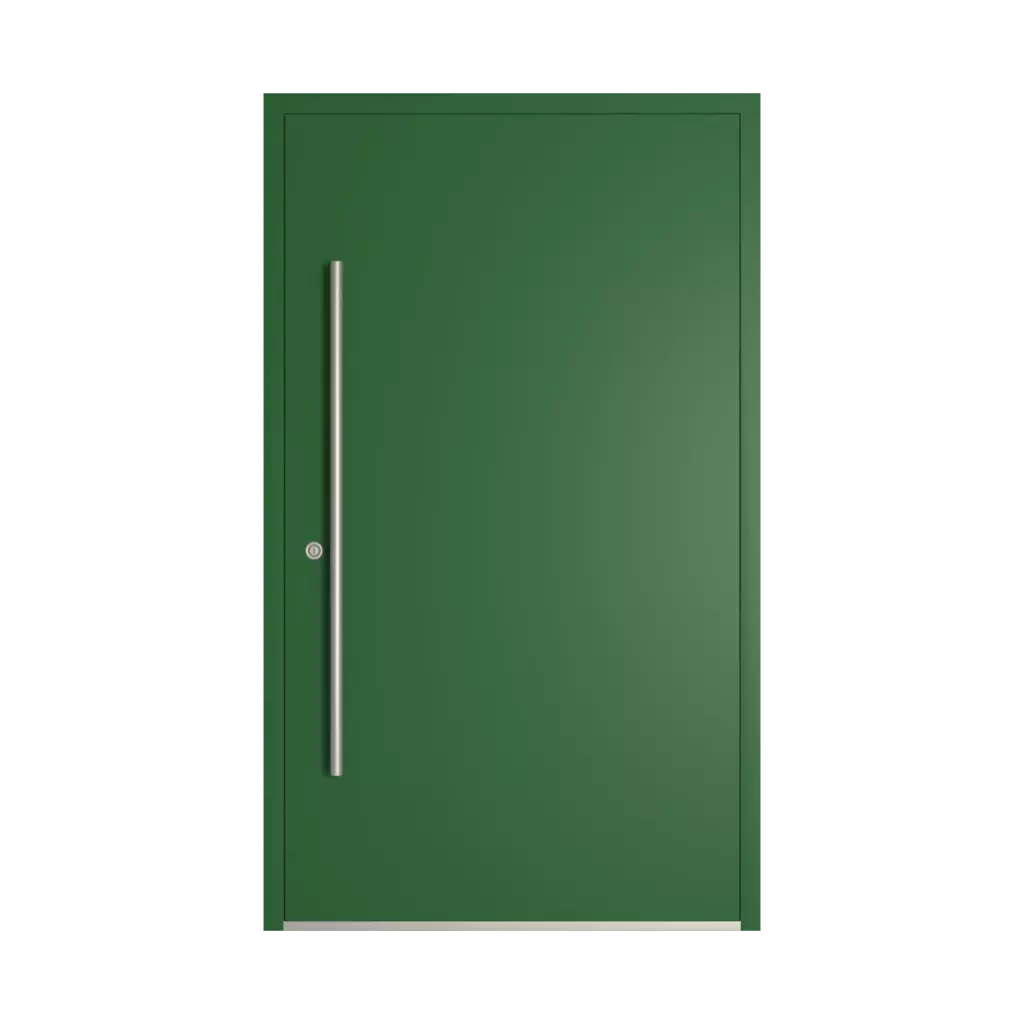 RAL 6002 Vert feuillage des-produits portes-dentree-en-aluminium    