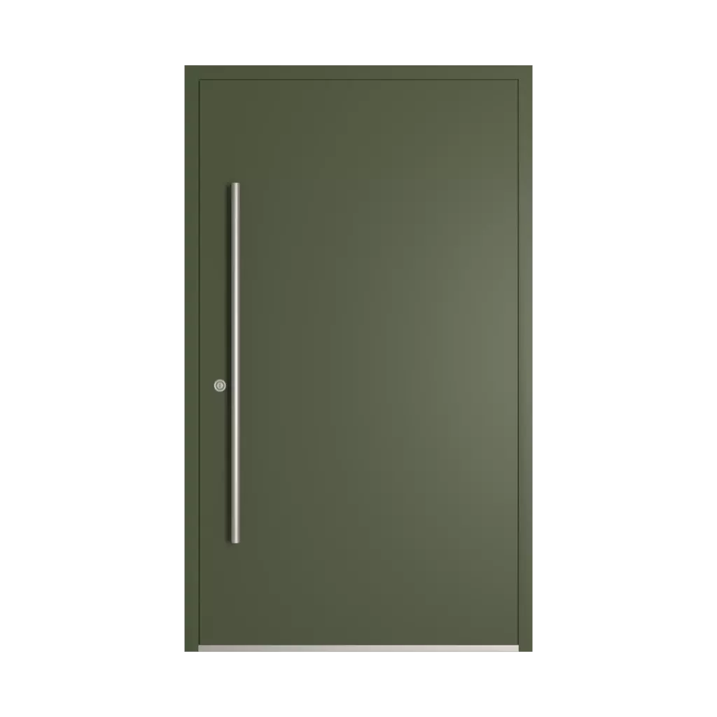 RAL 6003 Vert olive portes-dentree modeles dindecor 6124-pwz  