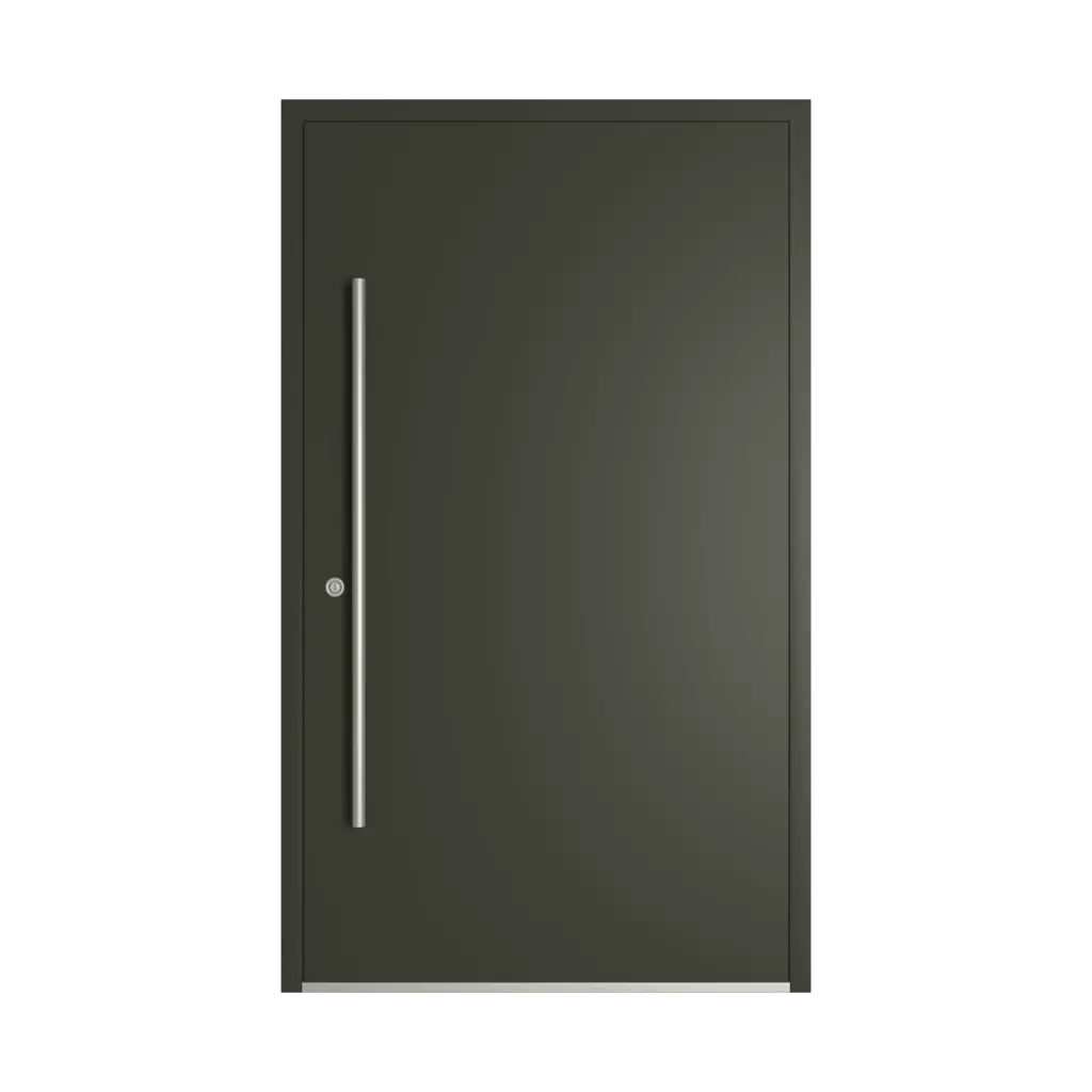 RAL 6008 Vert brun portes-dentree modeles dindecor sl01  