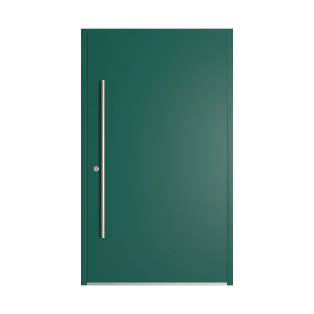 RAL 6026 Vert opale portes-dentree modeles dindecor model-6123  