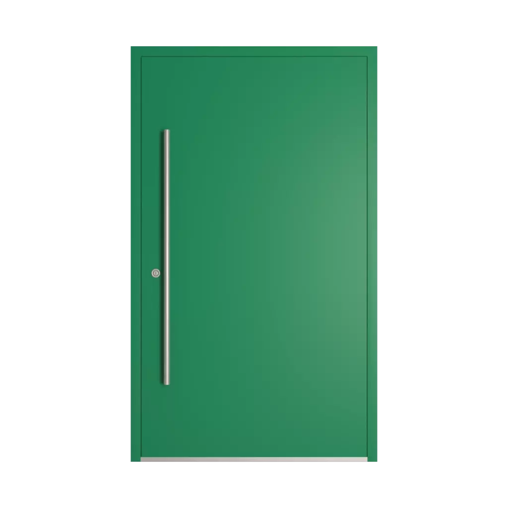 RAL 6032 Vert de sécurité des-produits portes-dentree-en-pvc    