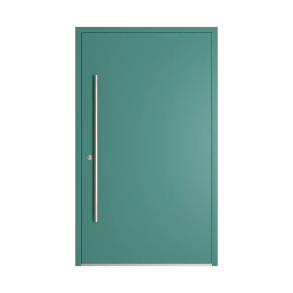 RAL 6033 Turquoise menthe portes-dentree modeles dindecor model-5041  