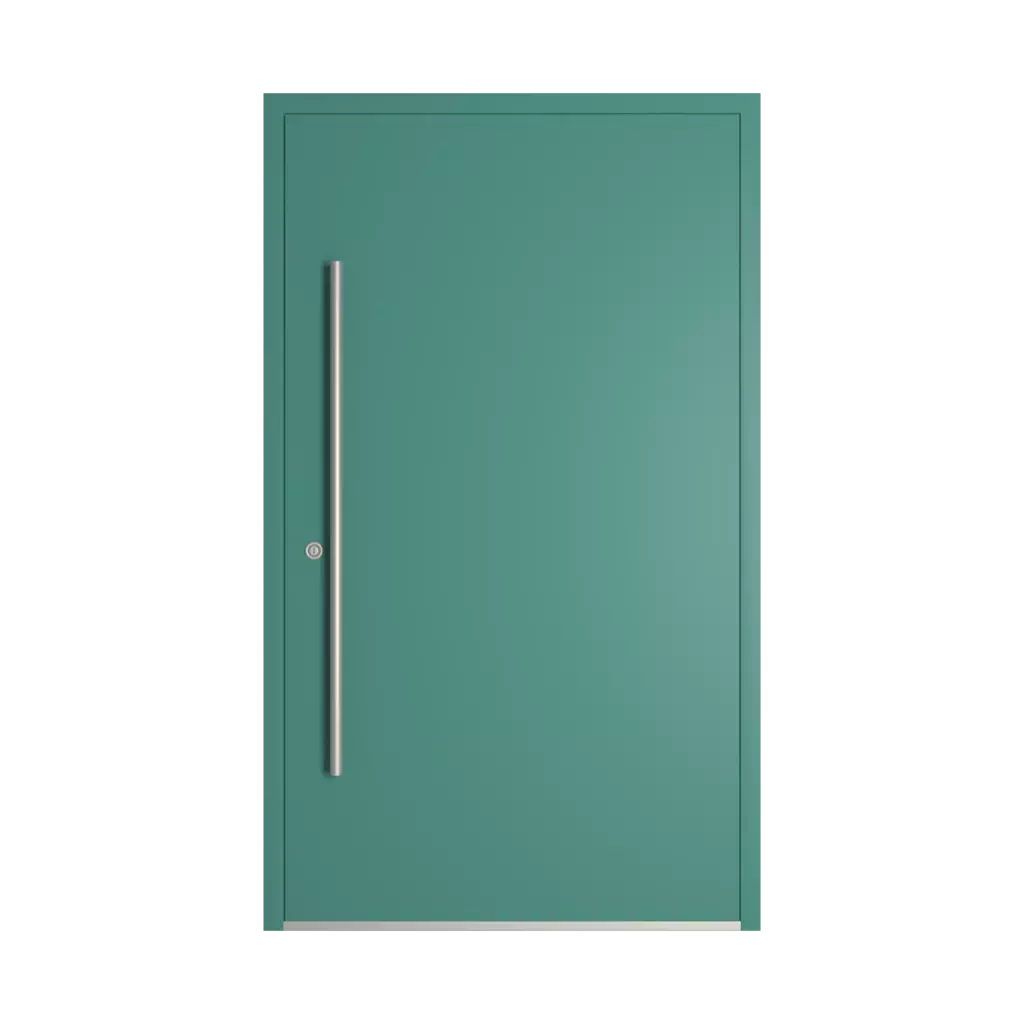 RAL 6033 Turquoise menthe portes-dentree modeles dindecor sk06-grey  