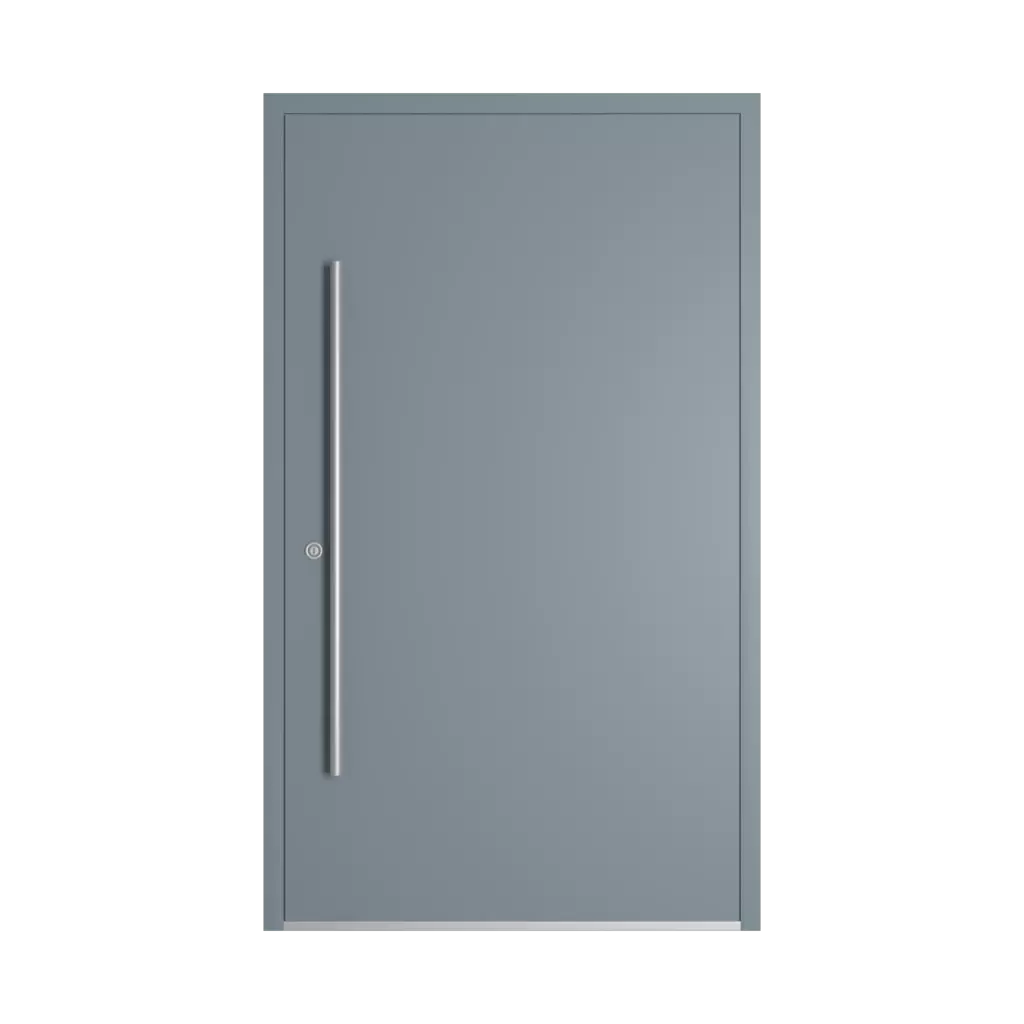 RAL 7000 Gris petit-gris des-produits portes-dentree-en-aluminium    