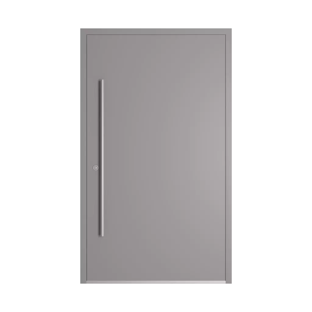 RAL 7036 Gris platine des-produits portes-dentree-en-aluminium    