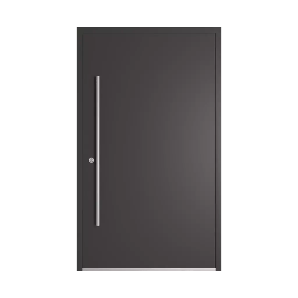 RAL 8019 Brun gris portes-dentree couleurs-des-portes  