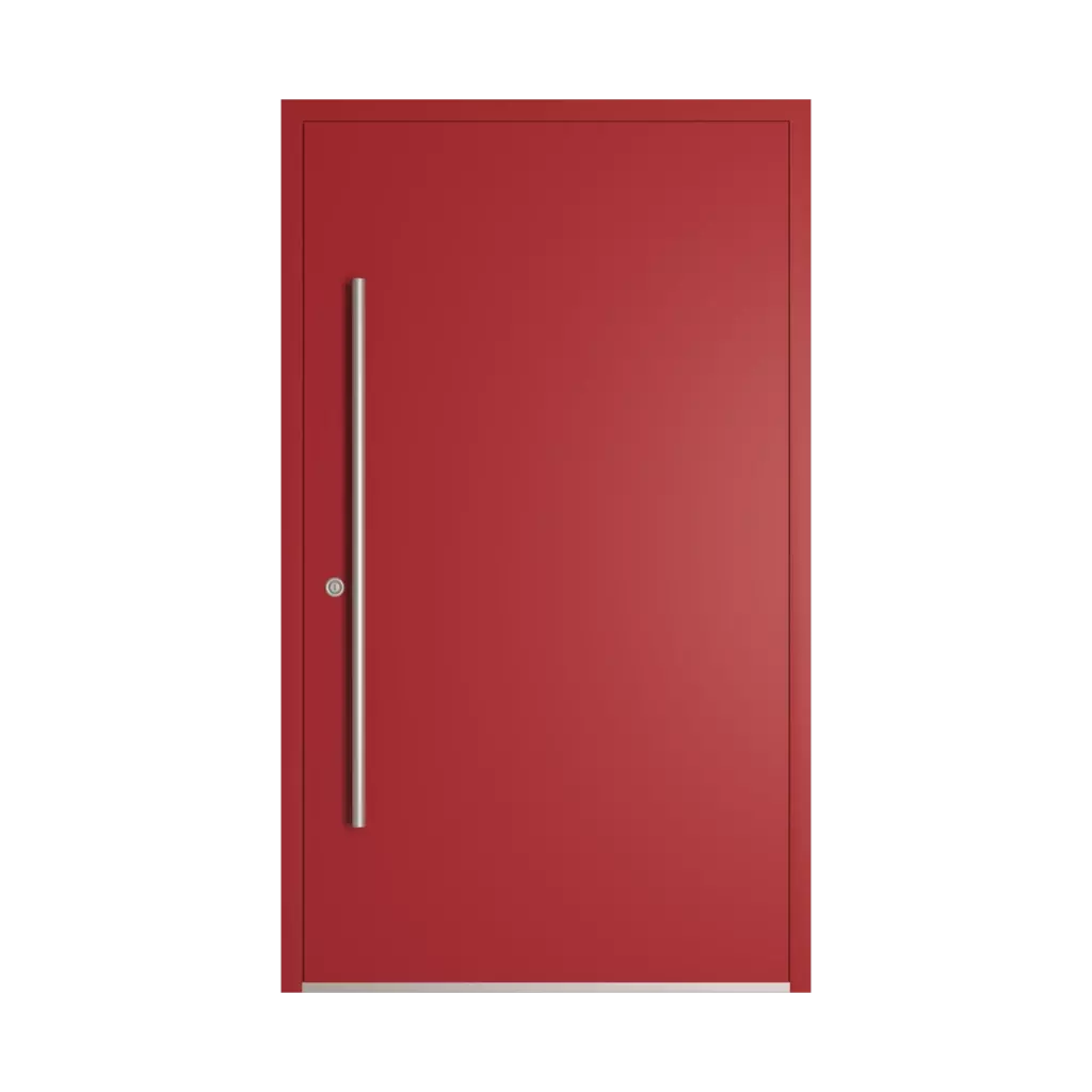 RAL 3002 Rouge carmin portes-dentree modeles dindecor model-6123  