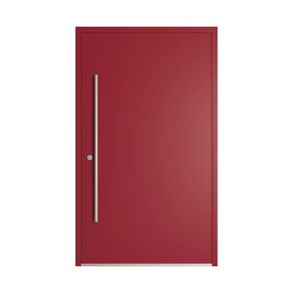 RAL 3003 Rouge rubis des-produits portes-dentree-en-aluminium    