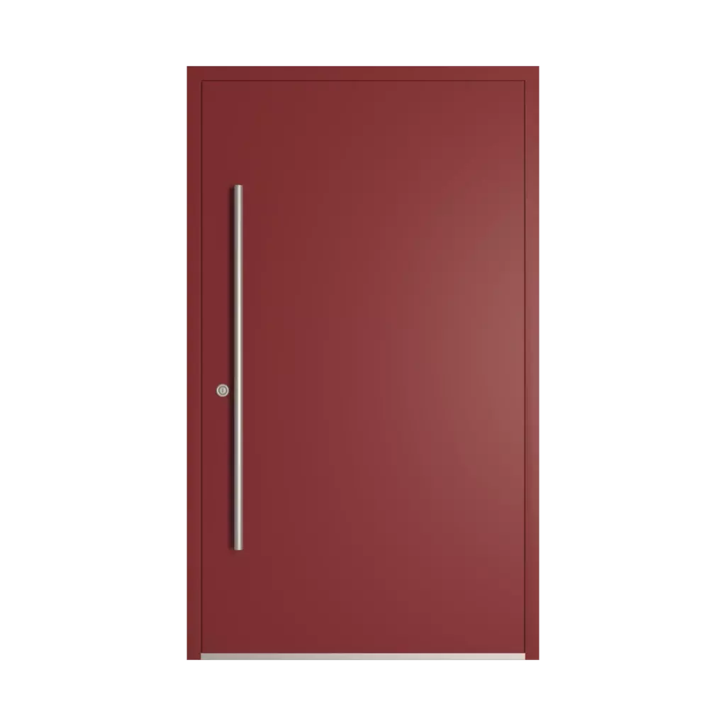 RAL 3011 Rouge brun des-produits portes-dentree-en-aluminium    
