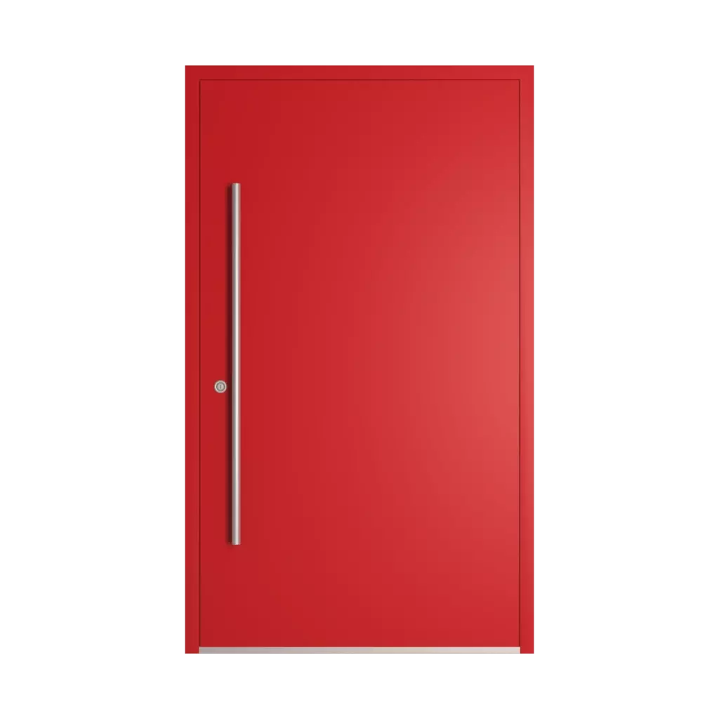 RAL 3020 Rouge signalisation portes-dentree modeles dindecor model-6123  