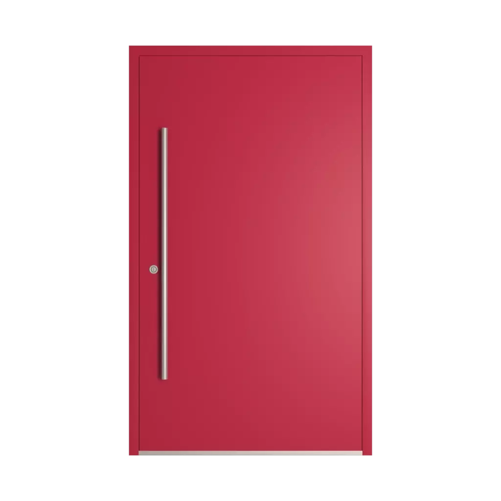 RAL 3027 Rouge framboise portes-dentree modeles dindecor sk06-grey  