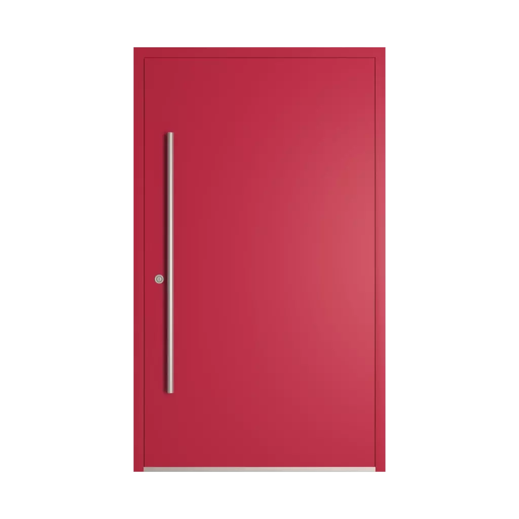 RAL 3027 Rouge framboise portes-dentree modeles dindecor model-5041  