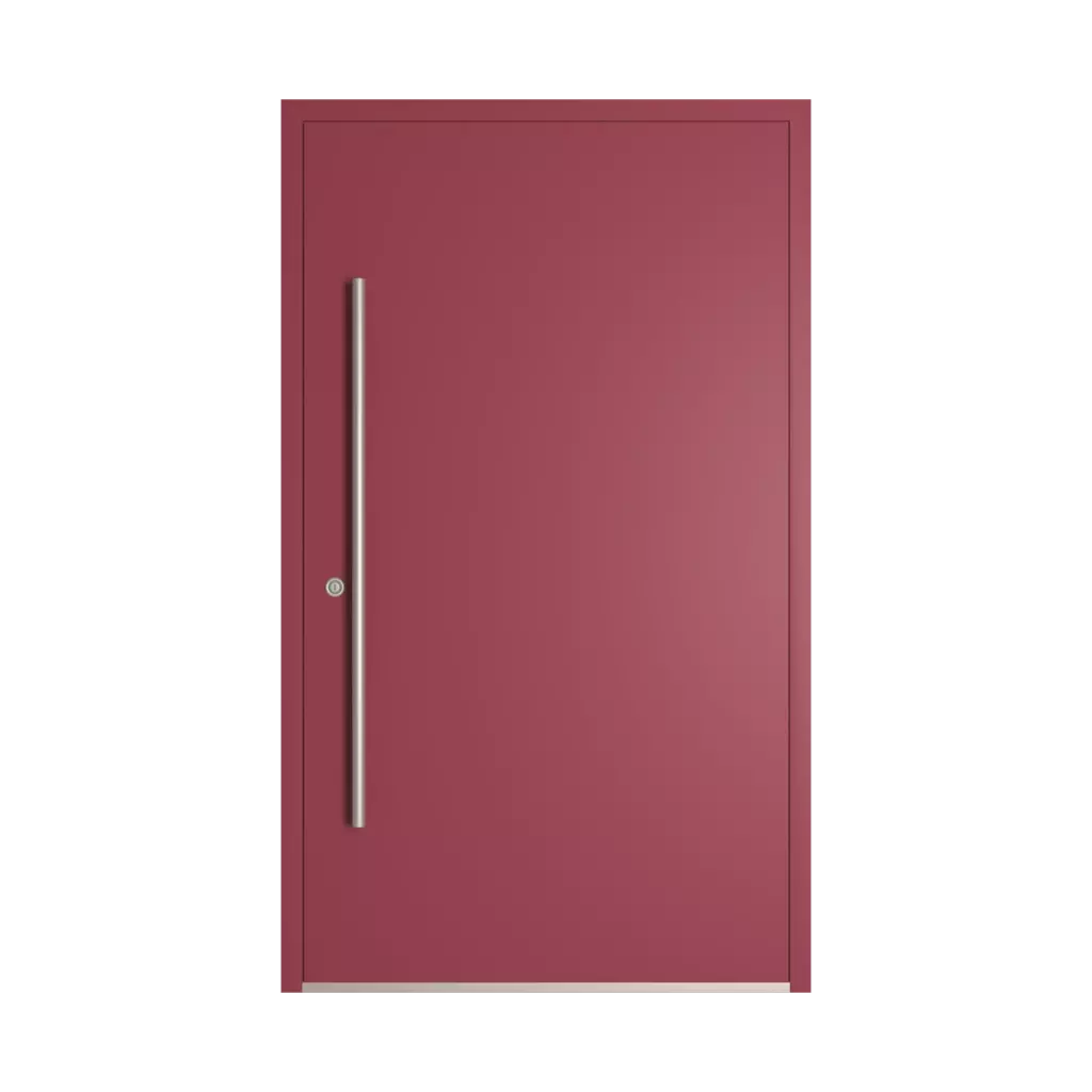 RAL 4002 Violet rouge portes-dentree modeles dindecor 6132-black  