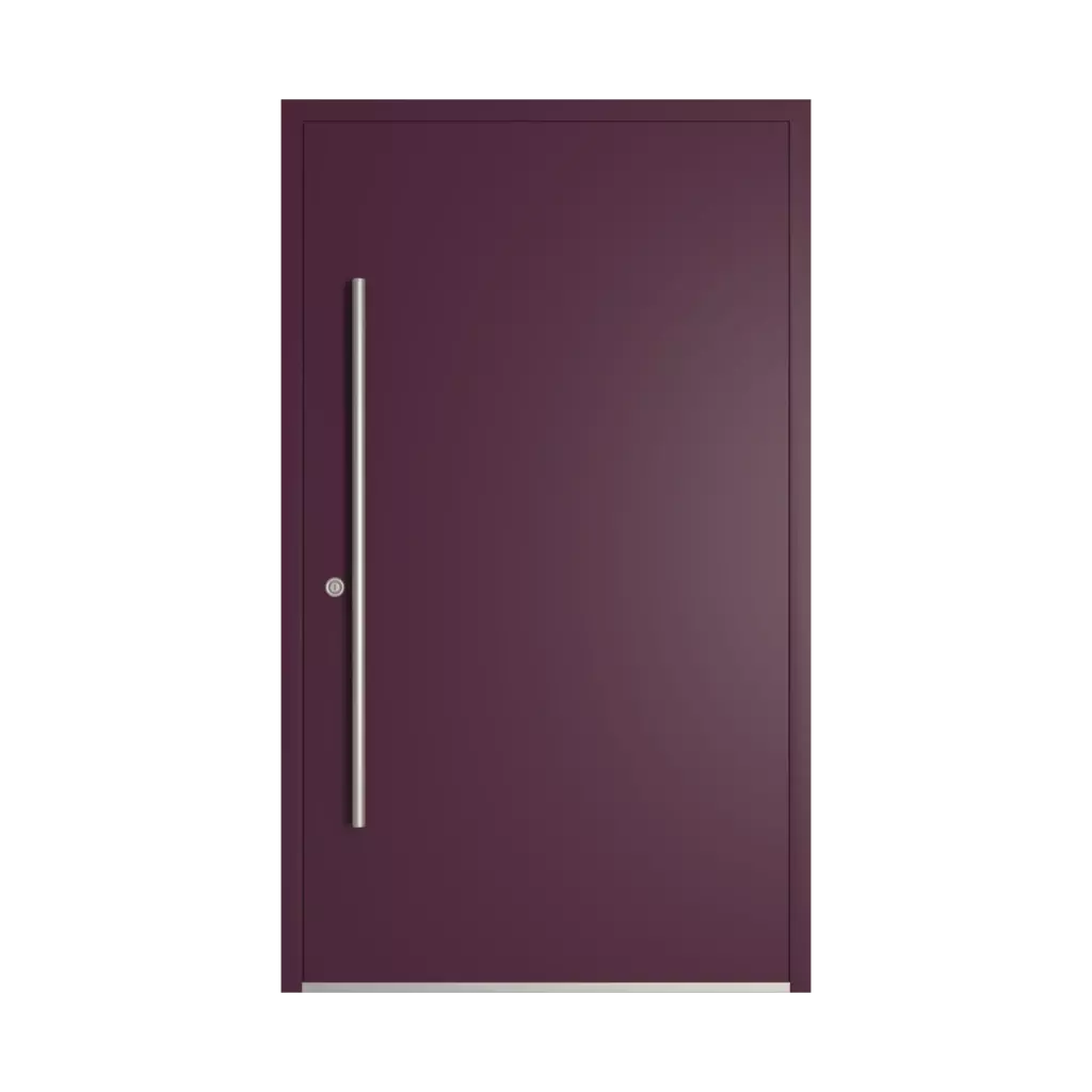 RAL 4007 Violet pourpre portes-dentree modeles dindecor sl01  