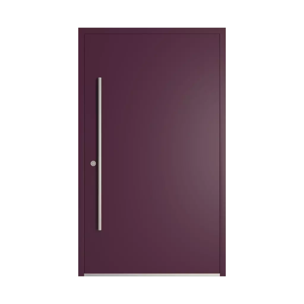 RAL 4007 Violet pourpre portes-dentree modeles dindecor sl07  