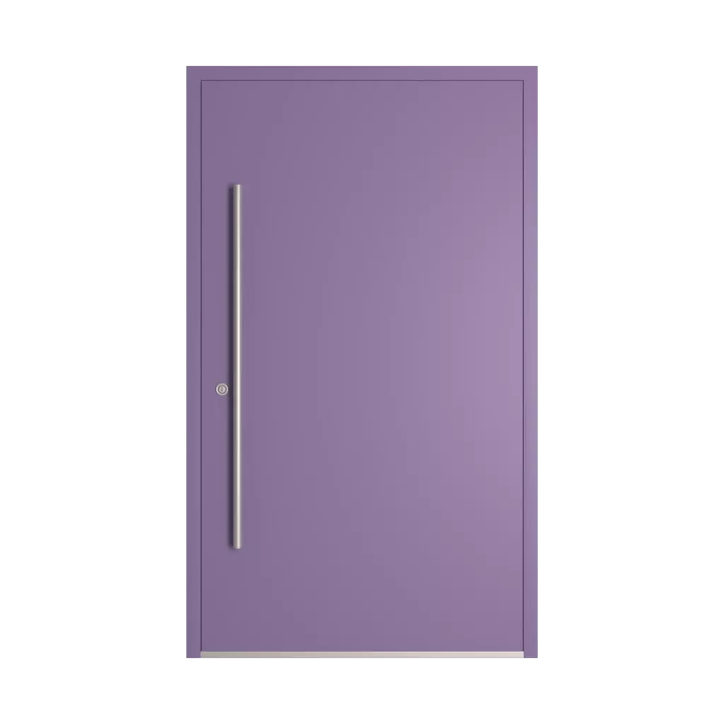 RAL 4011 Violet nacré des-produits portes-dentree-en-aluminium    