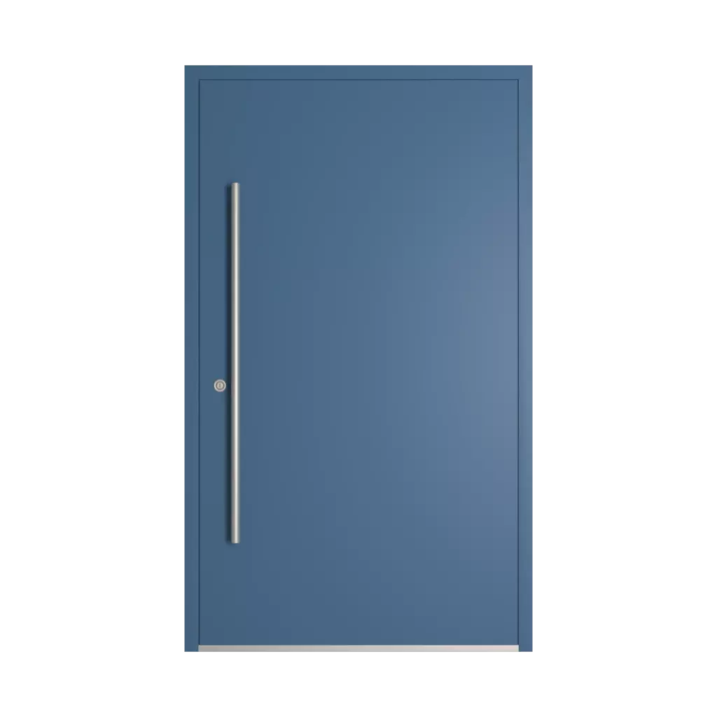 RAL 5007 Bleu brillant portes-dentree modeles dindecor model-5041  