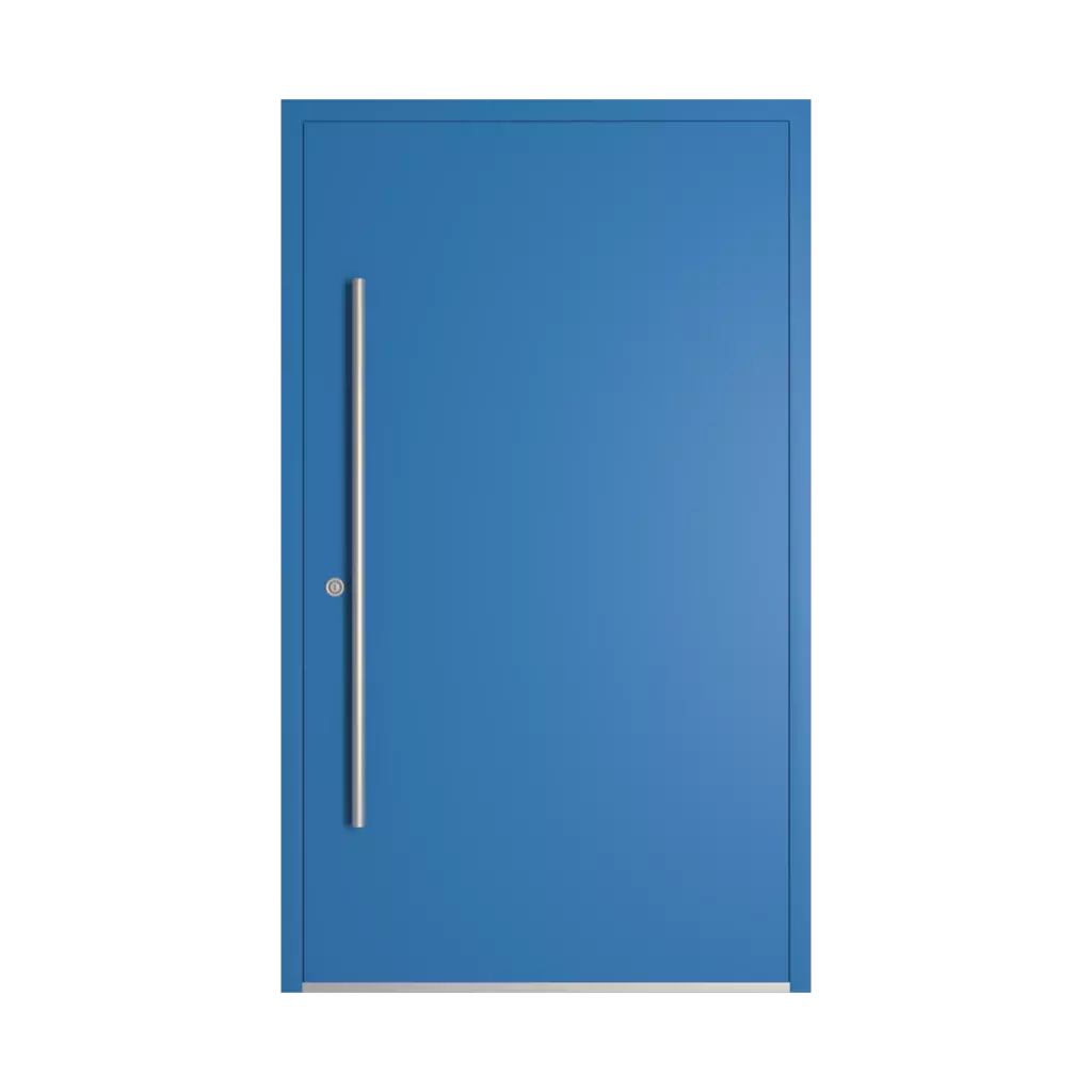 RAL 5015 Bleu ciel portes-dentree modeles dindecor model-5041  