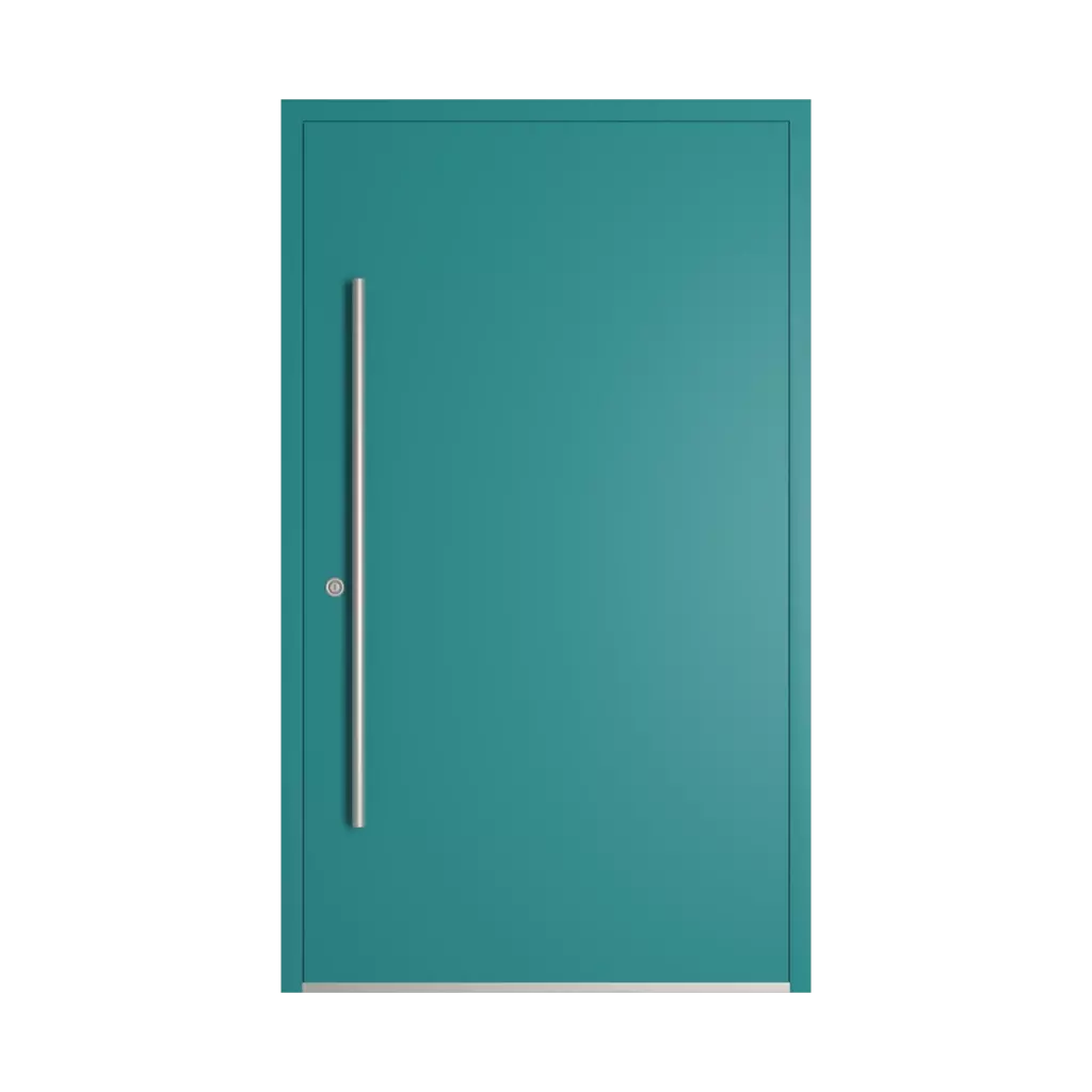 RAL 5018 Bleu turquoise portes-dentree modeles dindecor sl01  