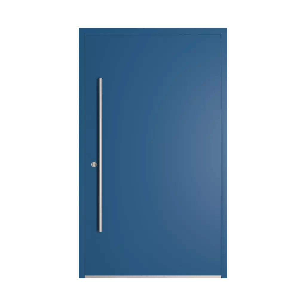 RAL 5019 Bleu capri portes-dentree modeles dindecor 6124-pwz  