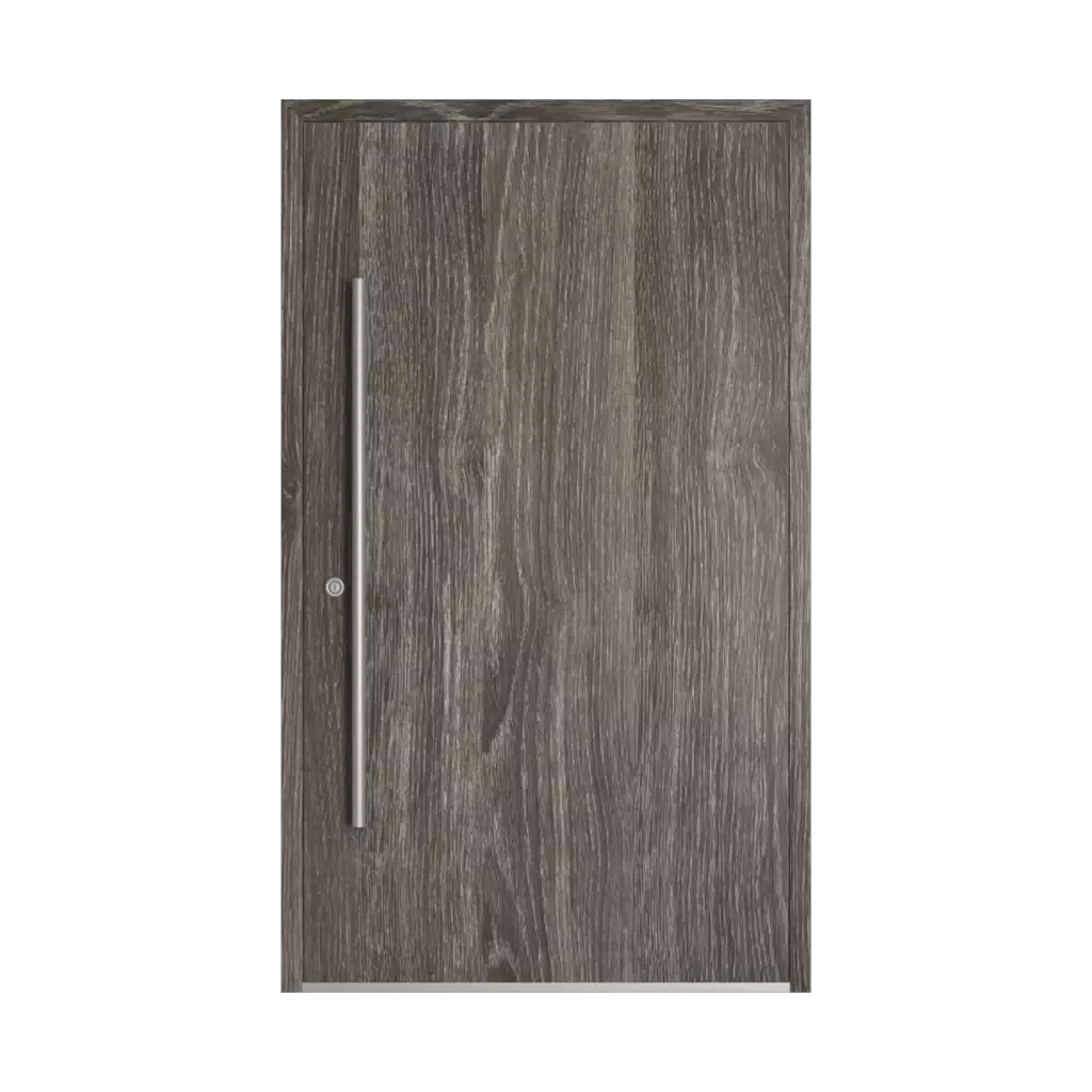 Chêne sheffield gris portes-dentree modeles dindecor 6124-pwz  