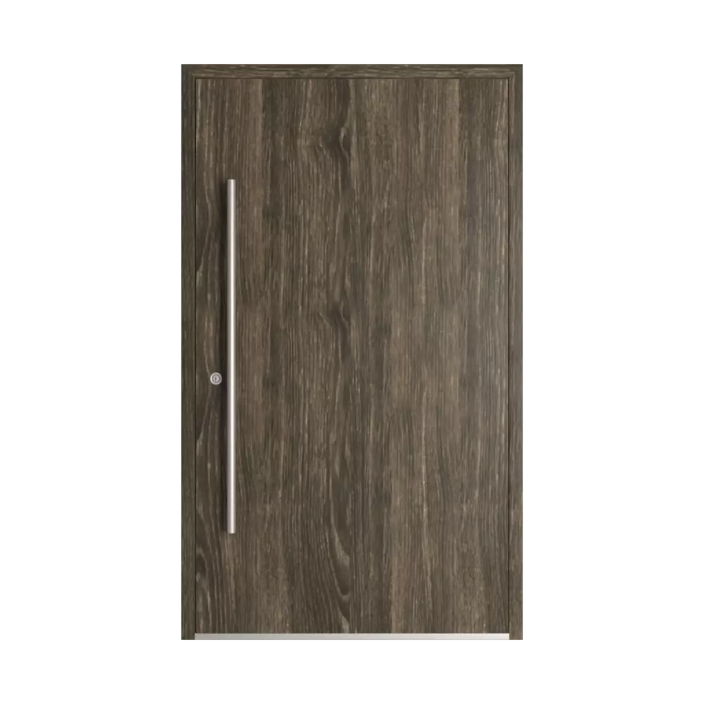 Chêne sheffield brun portes-dentree modeles dindecor ll01  