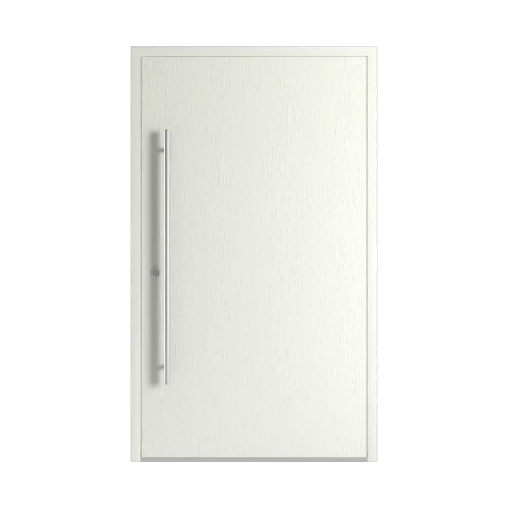 Blanc texturé portes-dentree modeles dindecor model-6129  