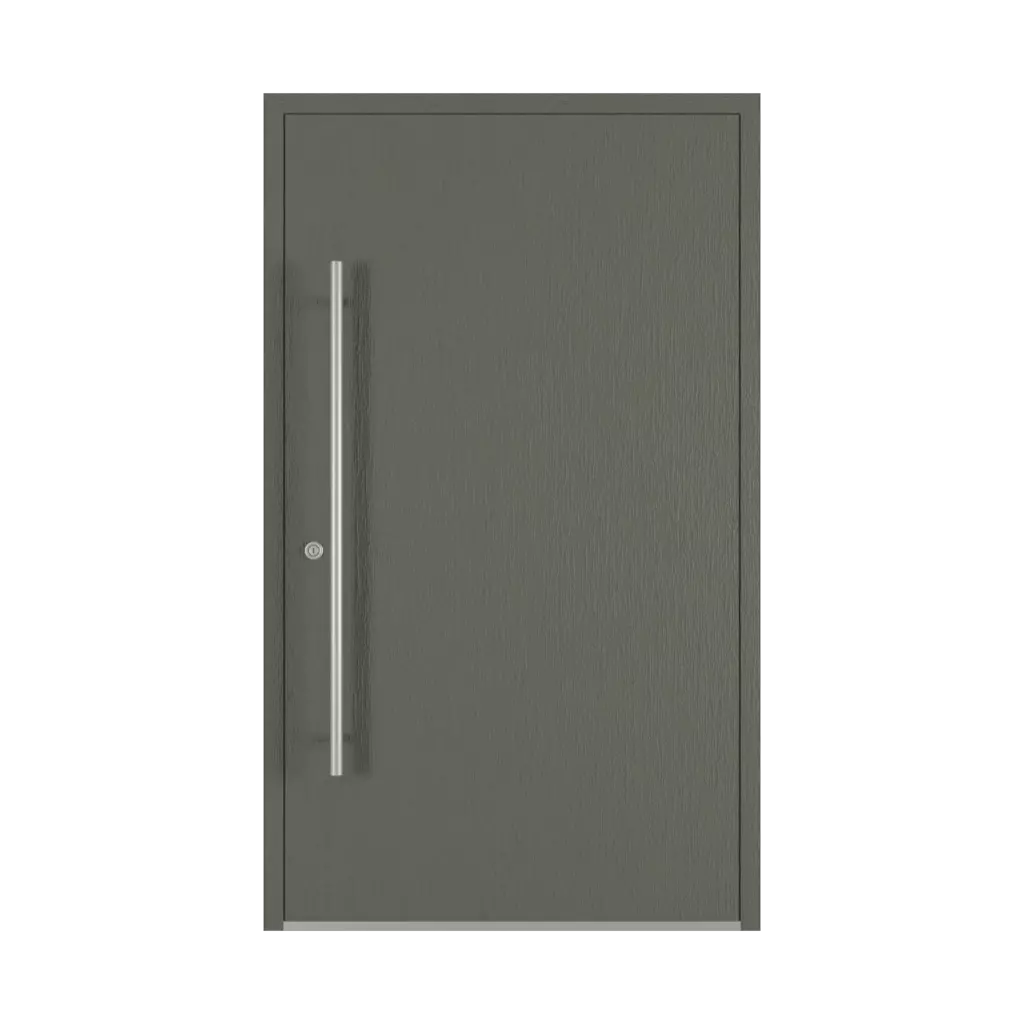 Gris quartz texturé portes-dentree modeles dindecor sk06-grey  