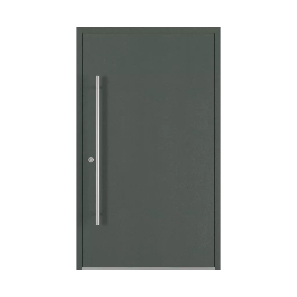 Basalte gris Aludec portes-dentree couleurs-des-portes  