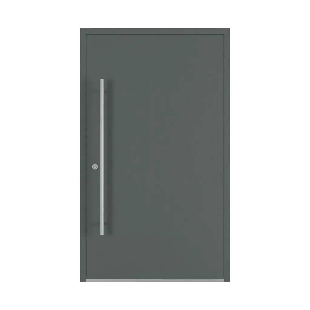 Gris basalte portes-dentree modeles dindecor sk06-grey  