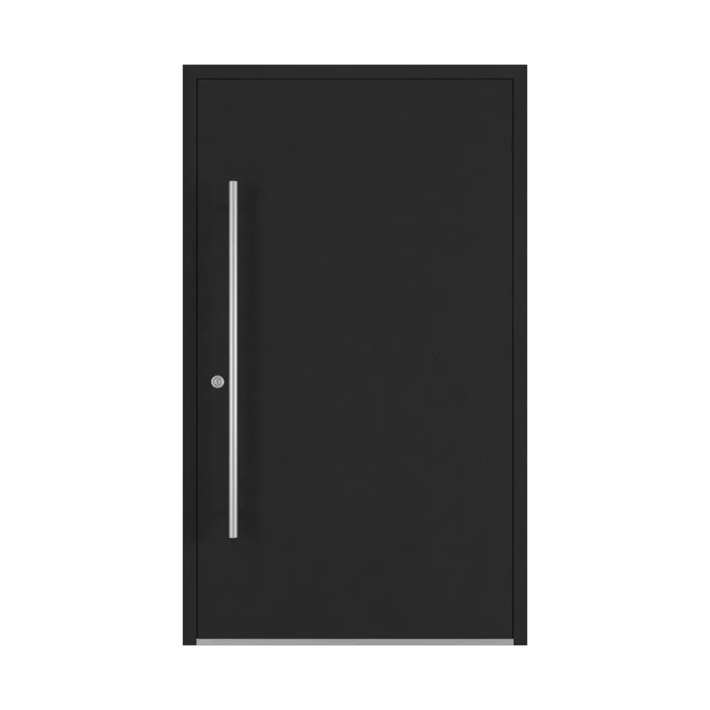 Graphite foncé portes-dentree modeles dindecor sk06-grey  