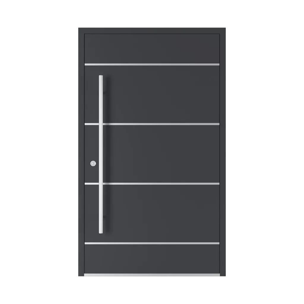 Model 5009 ST des-produits portes-dentree-en-aluminium    