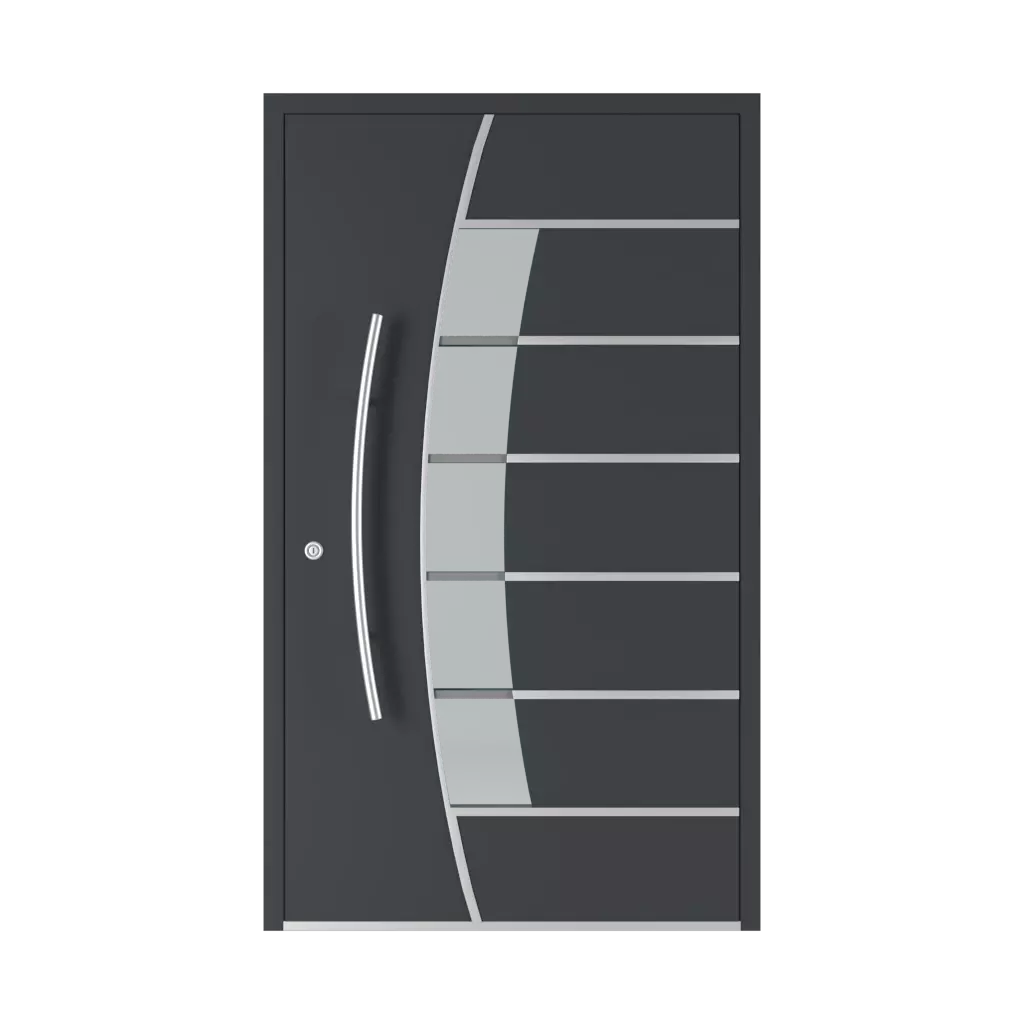 Model 5010 des-produits portes-dentree-en-aluminium    