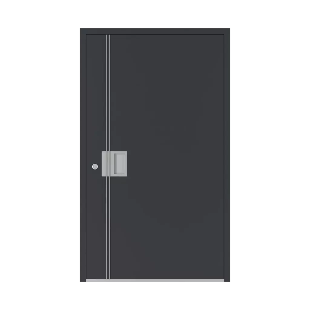 Model 5017 des-produits portes-dentree-en-aluminium    