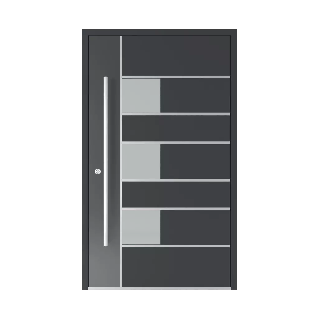 Model 5026 BS des-produits portes-dentree-en-aluminium    