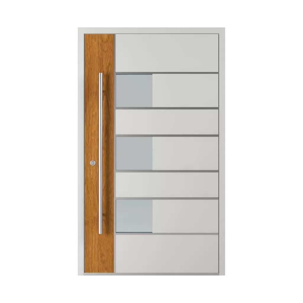 Model 5026 WD ✨ portes-dentree couleurs-des-portes couleurs-ral ral-7030-gris-pierre 