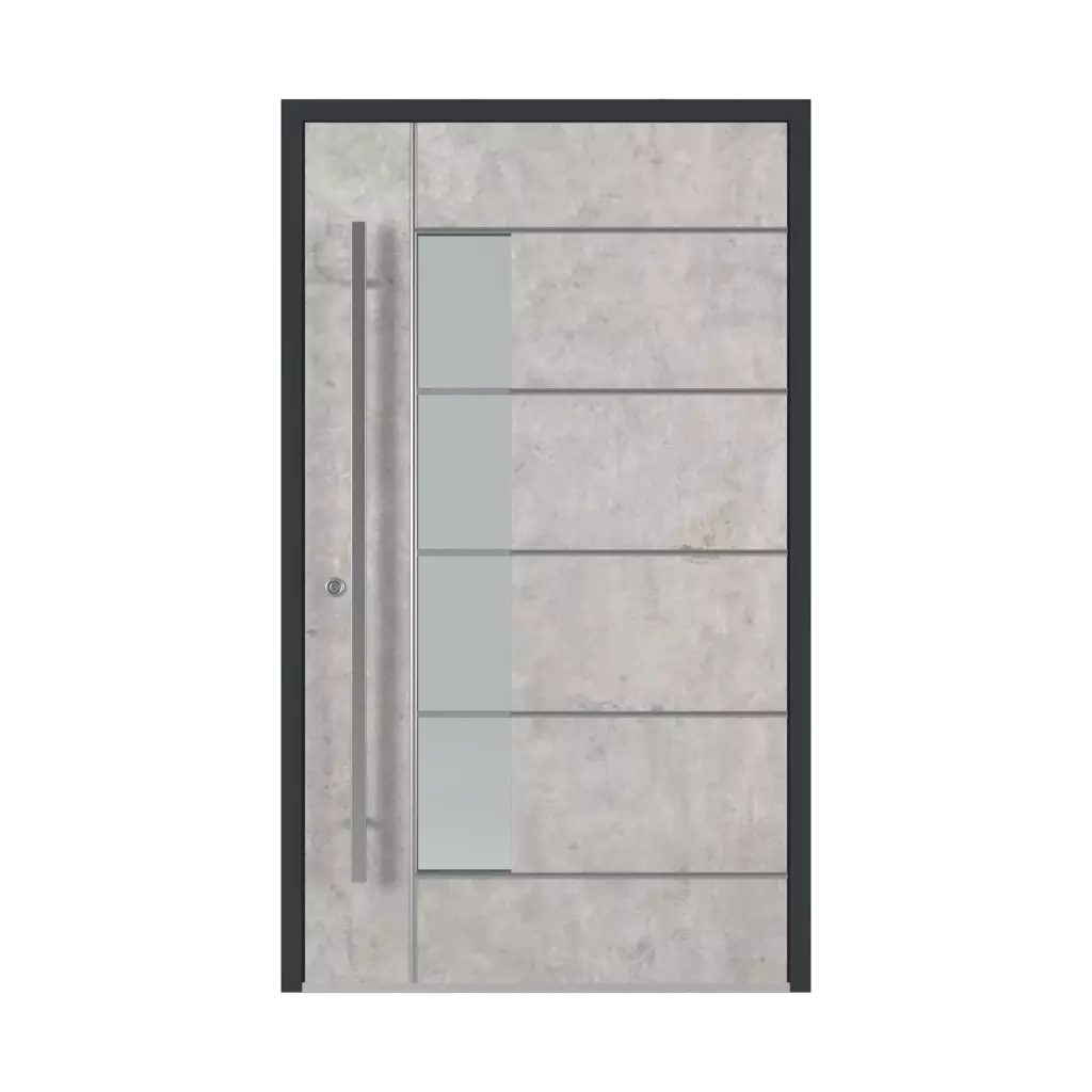 SK04 Beton 🏆 des-produits portes-dentree-en-aluminium    