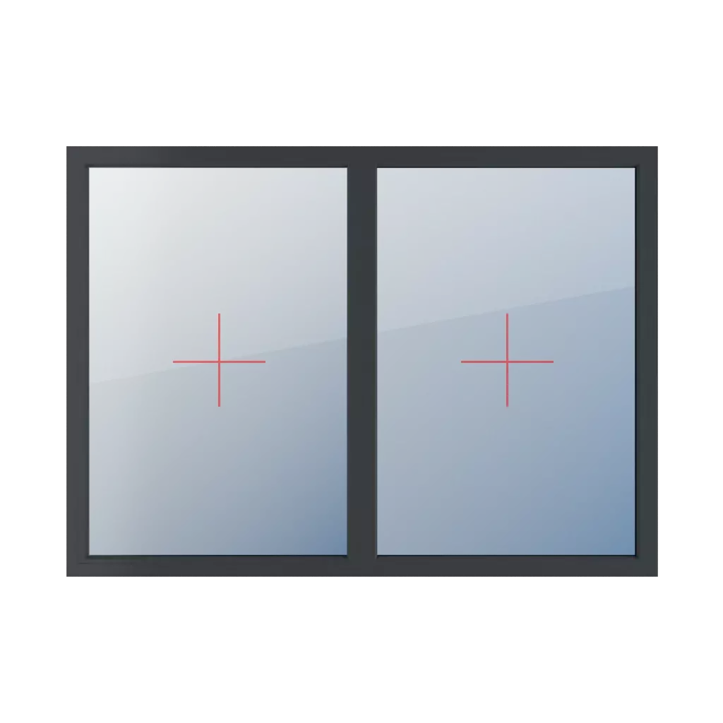 Vitrage fixe dans le cadre fenetres type-de-fenetre double-vantail division-horizontale-symetrique-50-50  