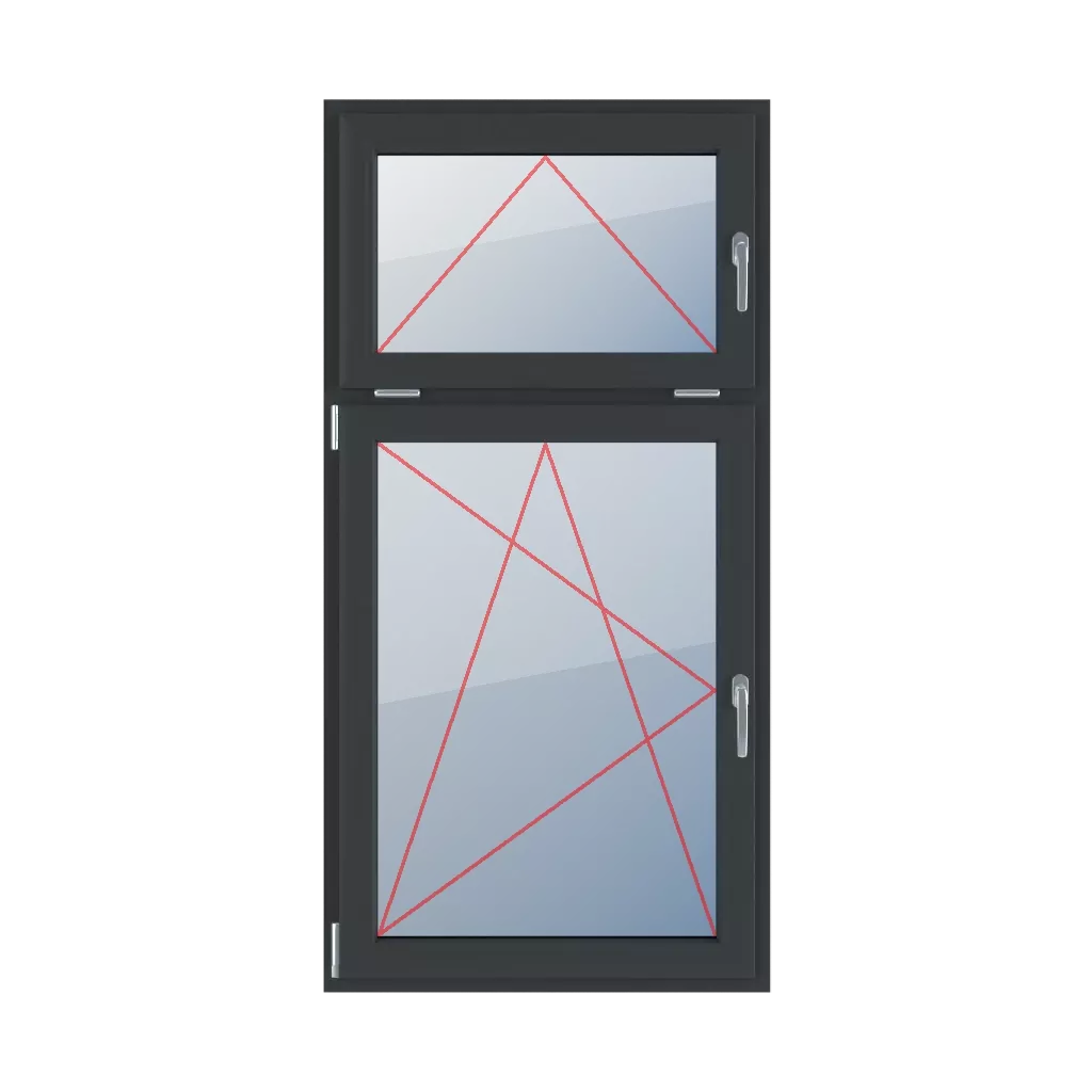 Inclinez avec une poignée sur le côté droit, inclinez et tournez à gauche fenetres type-de-fenetre double-vantail division-verticale-asymetrique-30-70 inclinez-avec-une-poignee-sur-le-cote-droit-inclinez-et-tournez-a-gauche 