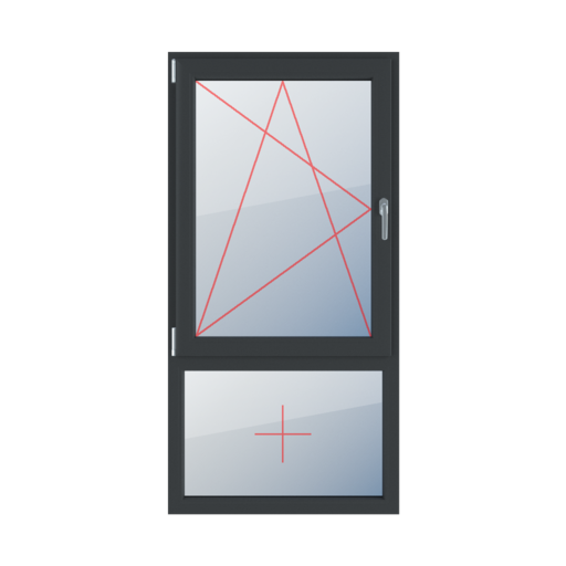 Virage à gauche et inclinaison, vitrage fixe dans le cadre fenetres type-de-fenetre double-vantail division-verticale-asymetrique-70-30 virage-a-gauche-et-inclinaison-vitrage-fixe-dans-le-cadre 