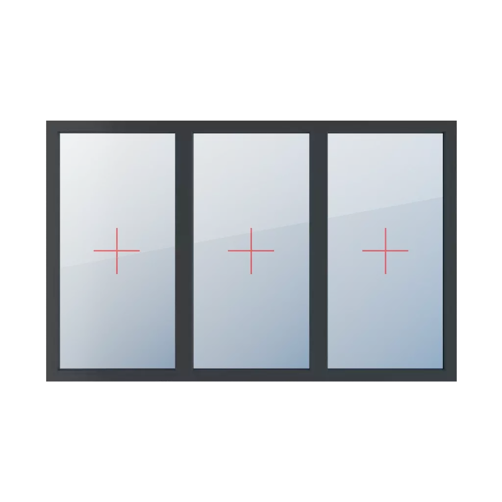 Vitrage fixe dans le cadre fenetres type-de-fenetre triple-vantaux division-horizontale-symetrique-33-33-33 vitrage-fixe-dans-le-cadre 