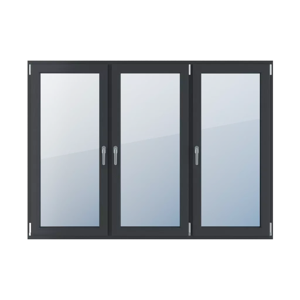 Triple vantaux des-produits fenetres-en-aluminium    