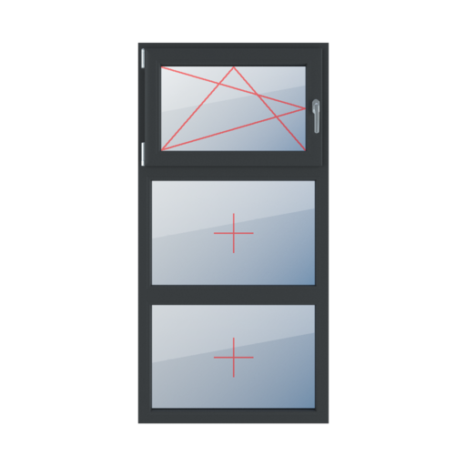 Virage à gauche et inclinaison, vitrage fixe dans le cadre fenetres type-de-fenetre triple-vantaux division-verticale-symetrique-33-33-33 virage-a-gauche-et-inclinaison-vitrage-fixe-dans-le-cadre 
