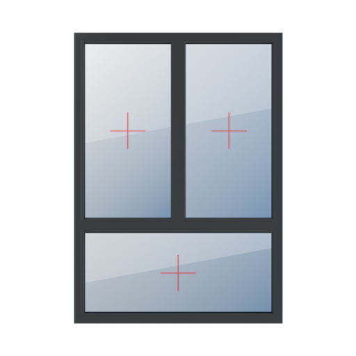 Vitrage fixe dans le cadre fenetres type-de-fenetre triple-vantaux division-verticale-asymetrique-70-30 vitrage-fixe-dans-le-cadre-5 