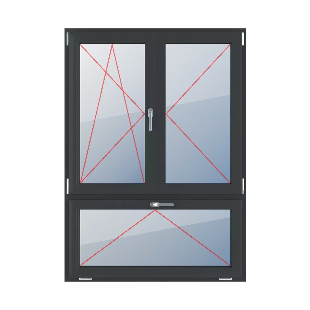 Inclinez et tournez à gauche, tournez à droite, poteau mobile, inclinez avec une poignée en haut fenetres type-de-fenetre triple-vantaux division-verticale-asymetrique-70-30-avec-un-poteau-mobile inclinez-et-tournez-a-gauche-tournez-a-droite-poteau-mobile-inclinez-avec-une-poignee-en-haut 