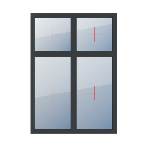 Vitrage fixe dans le cadre fenetres type-de-fenetre quatre-vantaux division-verticale-asymetrique-30-70 vitrage-fixe-dans-le-cadre 