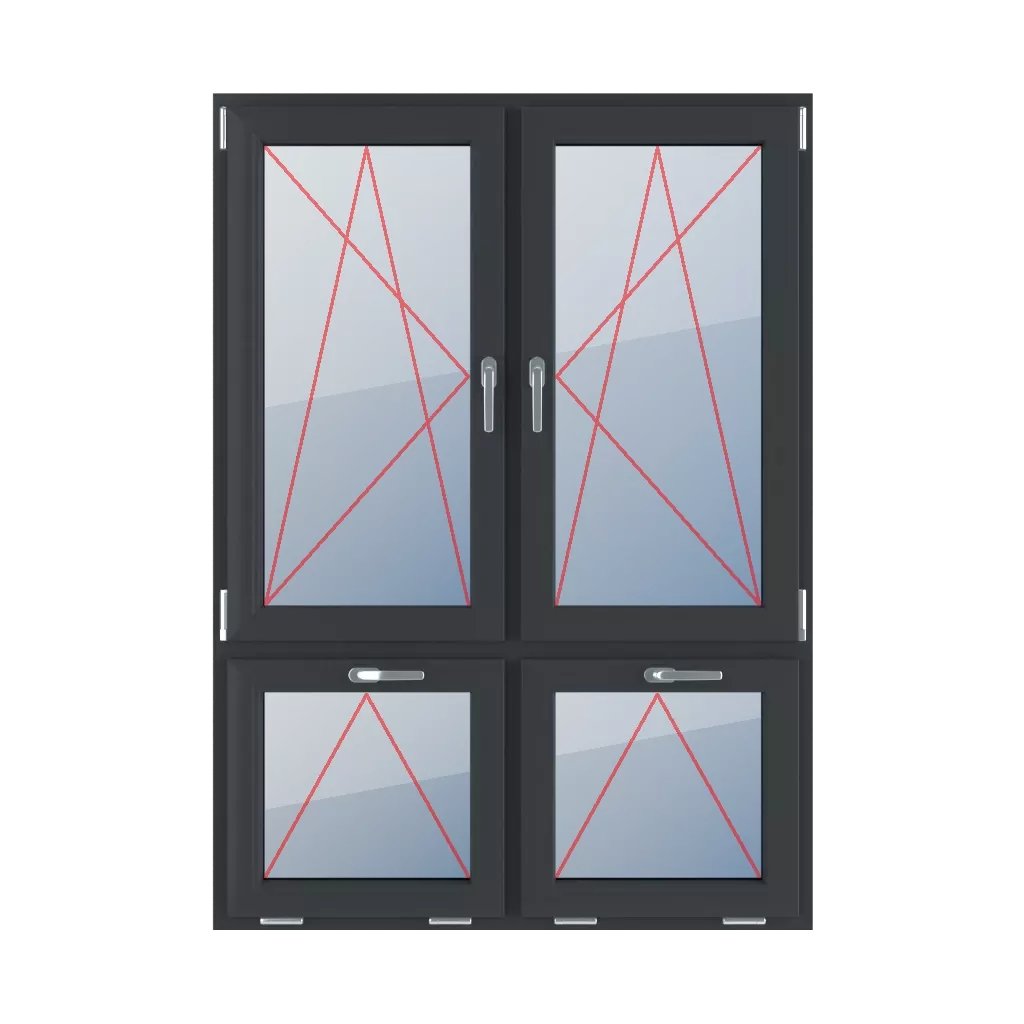 Inclinez et tournez à gauche, inclinez et tournez à droite, inclinez avec une poignée en haut fenetres type-de-fenetre quatre-vantaux division-verticale-asymetrique-70-30 inclinez-et-tournez-a-gauche-inclinez-et-tournez-a-droite-inclinez-avec-une-poignee-en-haut-2 