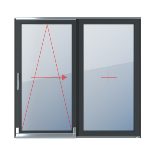 Inclinaison et coulissement à droite, vitrage fixe dans l’ouvrant fenetres type-de-fenetre portes-fenetres-coulissantes-et-coulissantes-psk double-vantail inclinaison-et-coulissement-a-droite-vitrage-fixe-dans-louvrant 